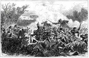 Images Dated 17th August 2021: General John Richmond Webbs attack on the French army, Battle of Wijnendale