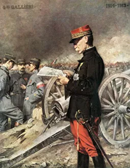 Administrator Gallery: General Joseph Gallieni, French Army officer, WW1