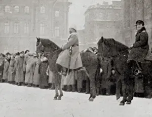 Previous Prints: General Korniloff Inspecting the Republican Guard