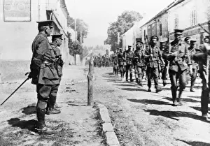 General Monro and Colonel Malcolm, Western Front, WW1