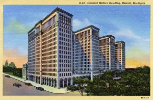 General Motors Building, Detroit, Michigan, USA