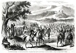 General Neigre leaves General Bazaine on march on Morelia