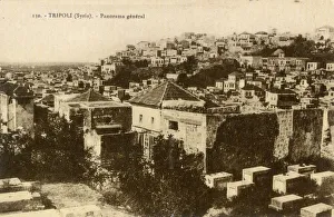 Images Dated 5th August 2016: General Panoramic view of rooftops of Tripoli, Lebanon