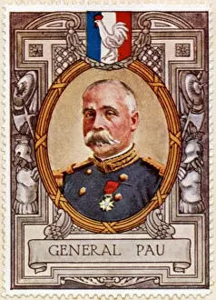 Alsace Prints: General Pau / Stamp