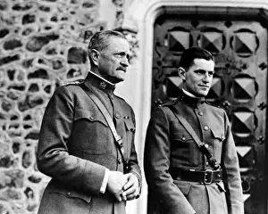 Pershing Prints: General Pershing in France, WW1