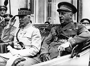 Philippe Prints: General Petain, French army officer, WW1