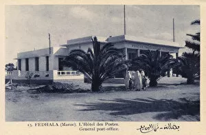 Morocco Gallery: General post office, Fedala (Mohammedia), Morocco