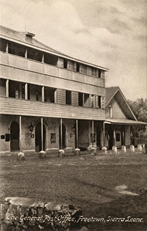 Banking Gallery: General Post Office, Freetown, Sierra Leone, West Africa