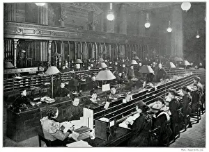 Tube Prints: General Post Office London 1890s