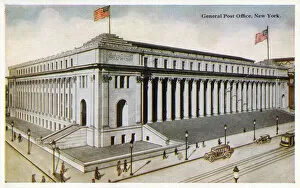 The General Post Office - New York City, USA. Situated at 8th Avenue