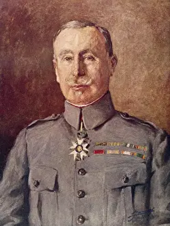 General Robert Nivelle, French Army officer, WW1