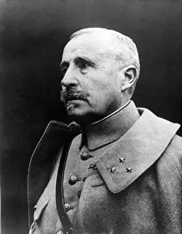 General Robert Nivelle, French Army officer, WW1