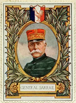 Maurice Collection: General Sarrail / Stamp