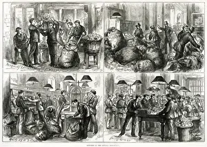 Sorting Prints: General scenes at the Post-Office 1875