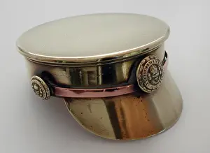 Nautical Prints: General Service cap - buttons of the Royal Marine Artillery