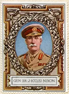 Eccles Prints: General Sir John Nixon / Stamp