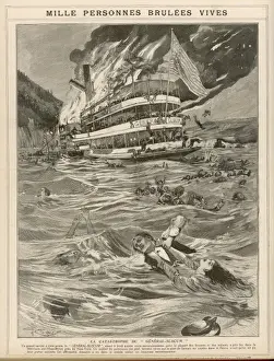 Drowned Prints: GENERAL SLOCUM BURNS