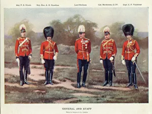 Maude Prints: General and Staff, Maj F. S. Maude, Maj Hon A. H. Hamilton