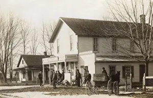 Illinois Prints: General store, Canton, Illinois, USA