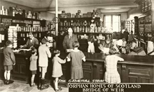 Orphanage Gallery: General Store at Orphan Homes of Scotland, Bridge of Weir