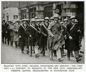 Measures Prints: The General Strike - civil constabulary reserve 1926
