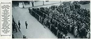 Addressing Gallery: The General Strike - demobilisation of volunteers 1926