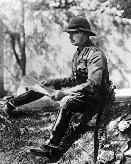 General Townshend at Kut Al Amara, Mesopotamia