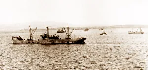 Scapa Prints: A general view at 3. 30pm on 21st June, 1919, Scapa