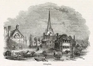 Images Dated 23rd December 2019: General view of Abingdon, Oxfordshire