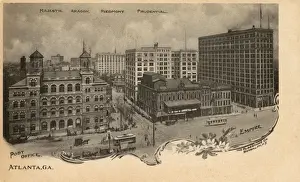 General view of Atlanta, Georgia, USA