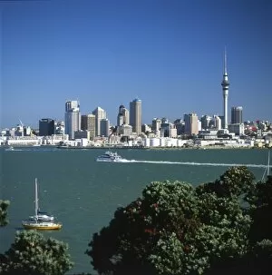 General view of Auckland, North Island, New Zealand