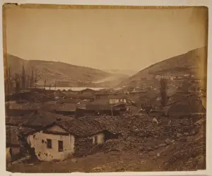 Balaklava Prints: General view of Balaklava, the hospital on the right