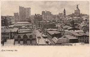 Maryland Gallery: General view of Baltimore, Maryland, USA