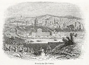 Images Dated 4th December 2019: General view of Bristol with the River Avon