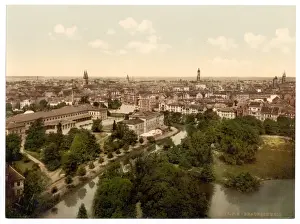 Braunschweig Prints: General view, Brunswick (i. e. Braunschweig), Germany