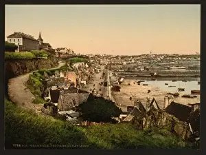 Granville Prints: General view from Cape Lihou, Granville, France