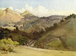 Sintra Prints: General view of Cintra from the plain