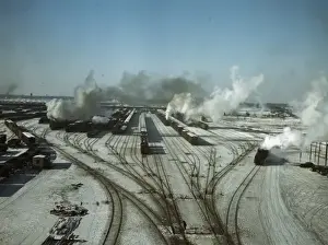 Classification Prints: General view of one of the classification yards of the Chica