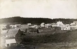 Cutler Prints: General view of Cutler, Washington County, Maine, USA