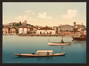 Garda Prints: General view, Desenzano, Lake Garda, Italy