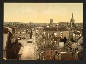 Dijon Prints: General view, Dijon, France