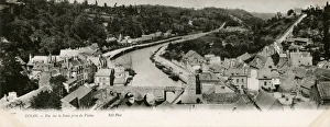 General view of Dinan, France