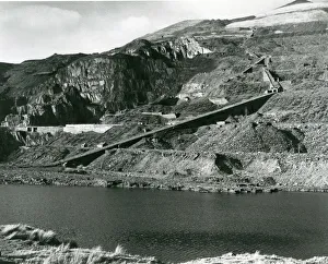 Mining Collection: General view of Dinorwig Slate Quarry, North Wales