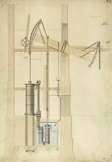 General view of the engine, Borough Water Works