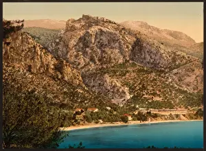 General view, Eze and St. Jean, Riviera