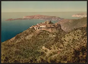 General view, Eze and St. Jean, Riviera