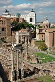 Triumph Gallery: General view of The Forum, Rome, Italy