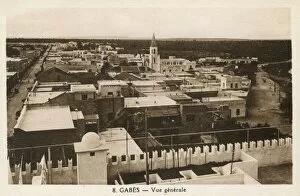Images Dated 13th June 2017: General view of Gabes, Tunisia, North Africa