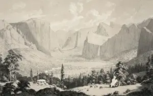 Yosemite Prints: General view of the great Yo-semite Valley