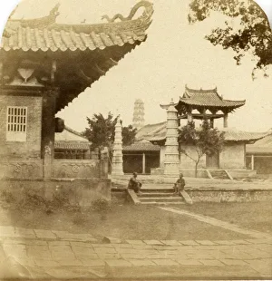 Zambra Prints: General View in the Grounds of the Temple of the Five Genii